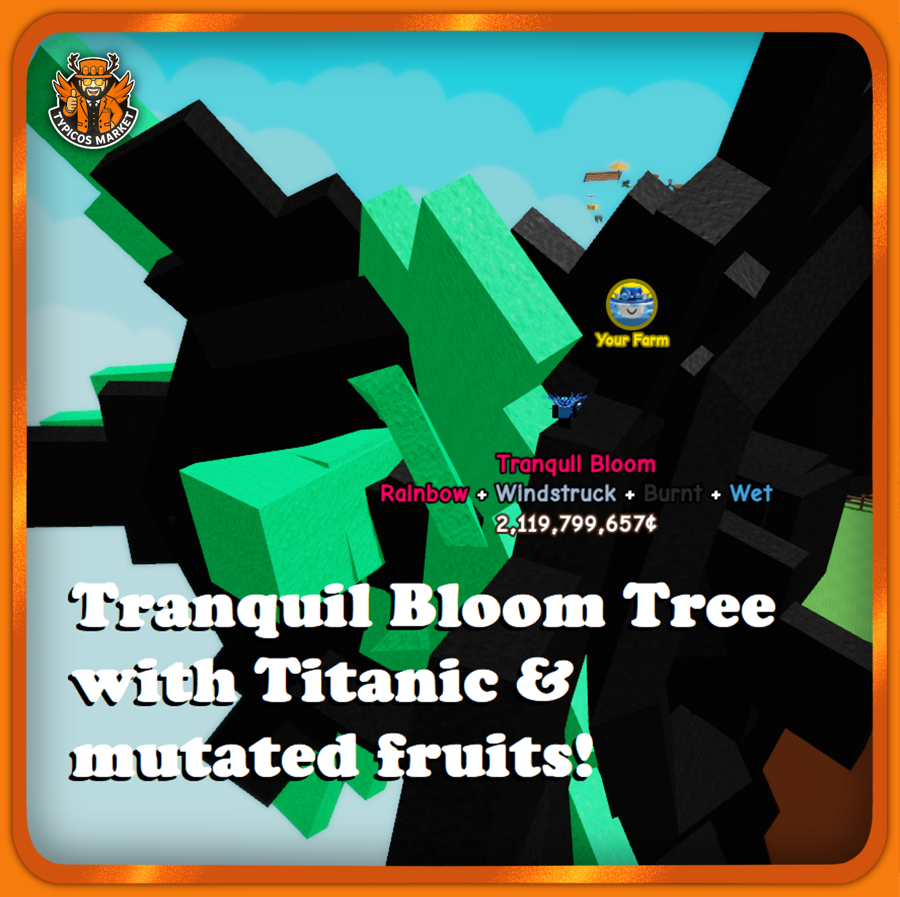 2 Candy Blossom & 1 Bone Blossom Tree
