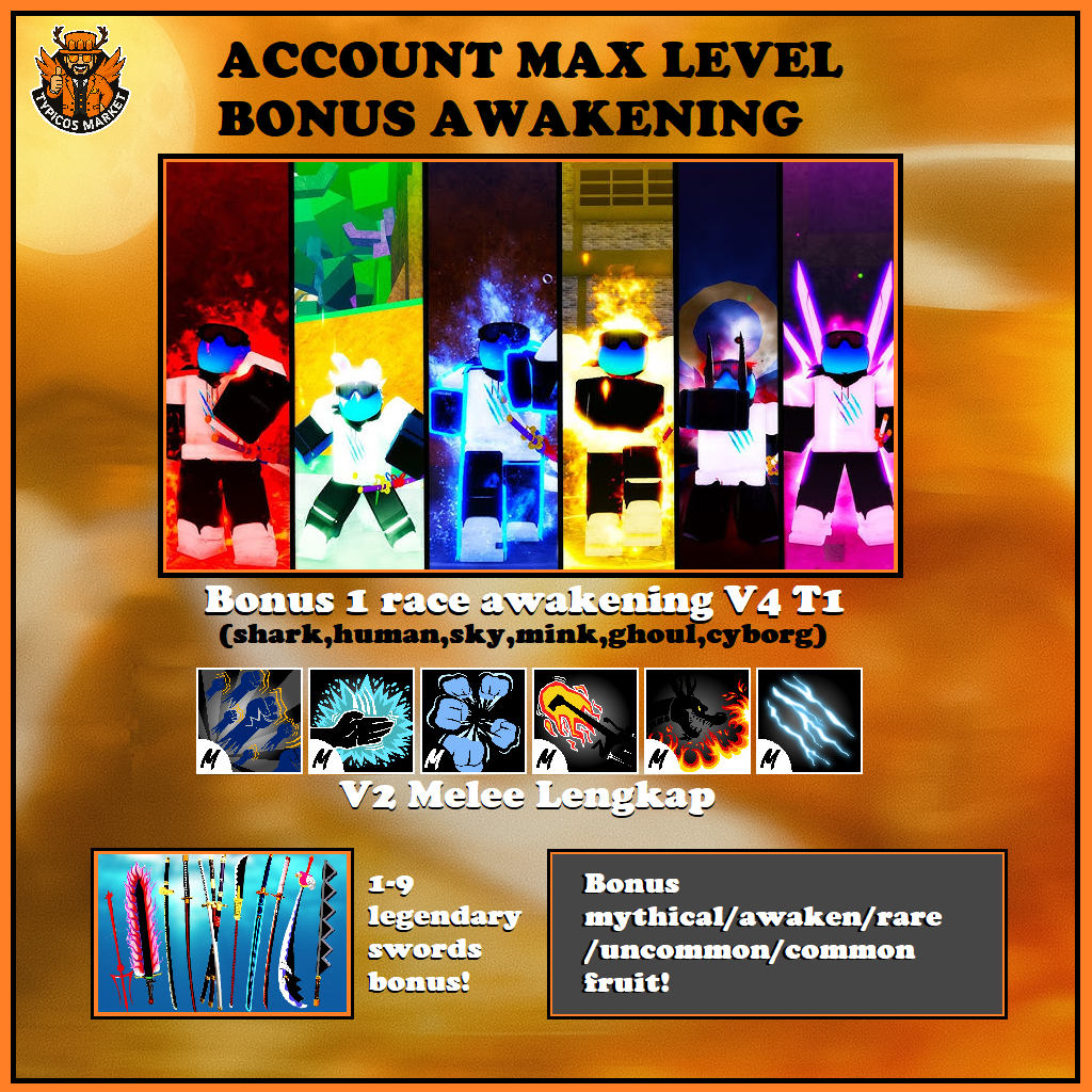 Max Level Bonus Awakening Account