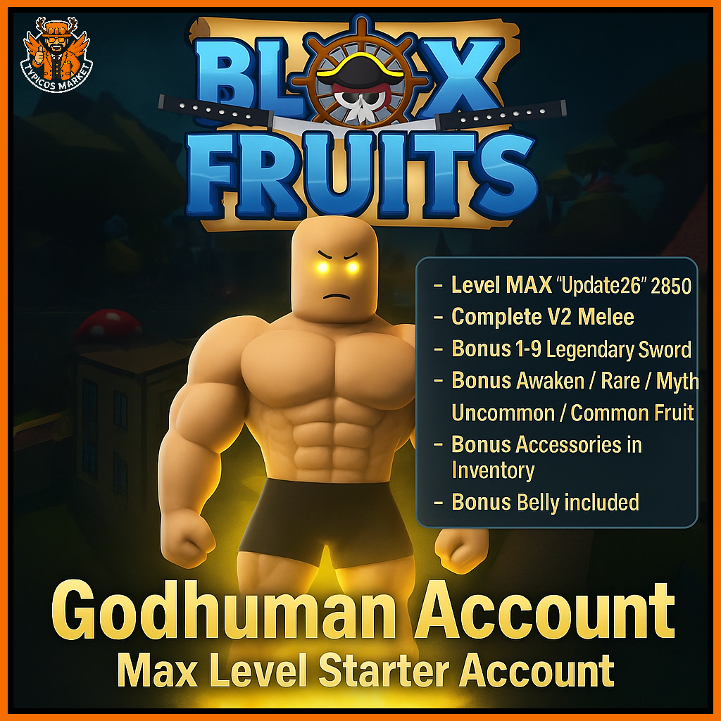 Godhuman Account - Blox Fruits