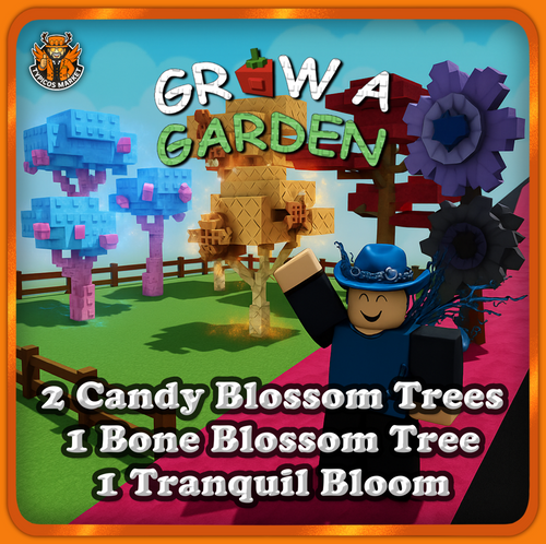 2 Candy Blossom & 1 Bone Blossom Tree