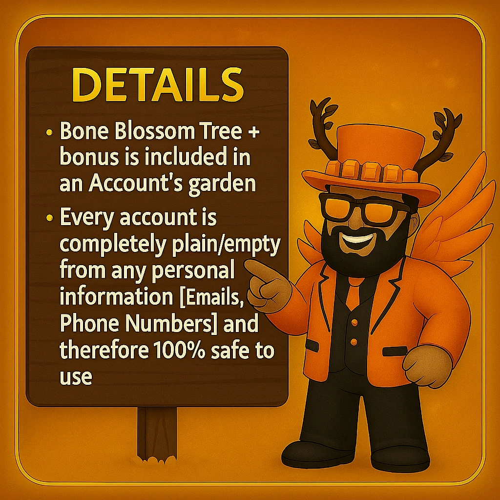 Bone Blossom Tree Account