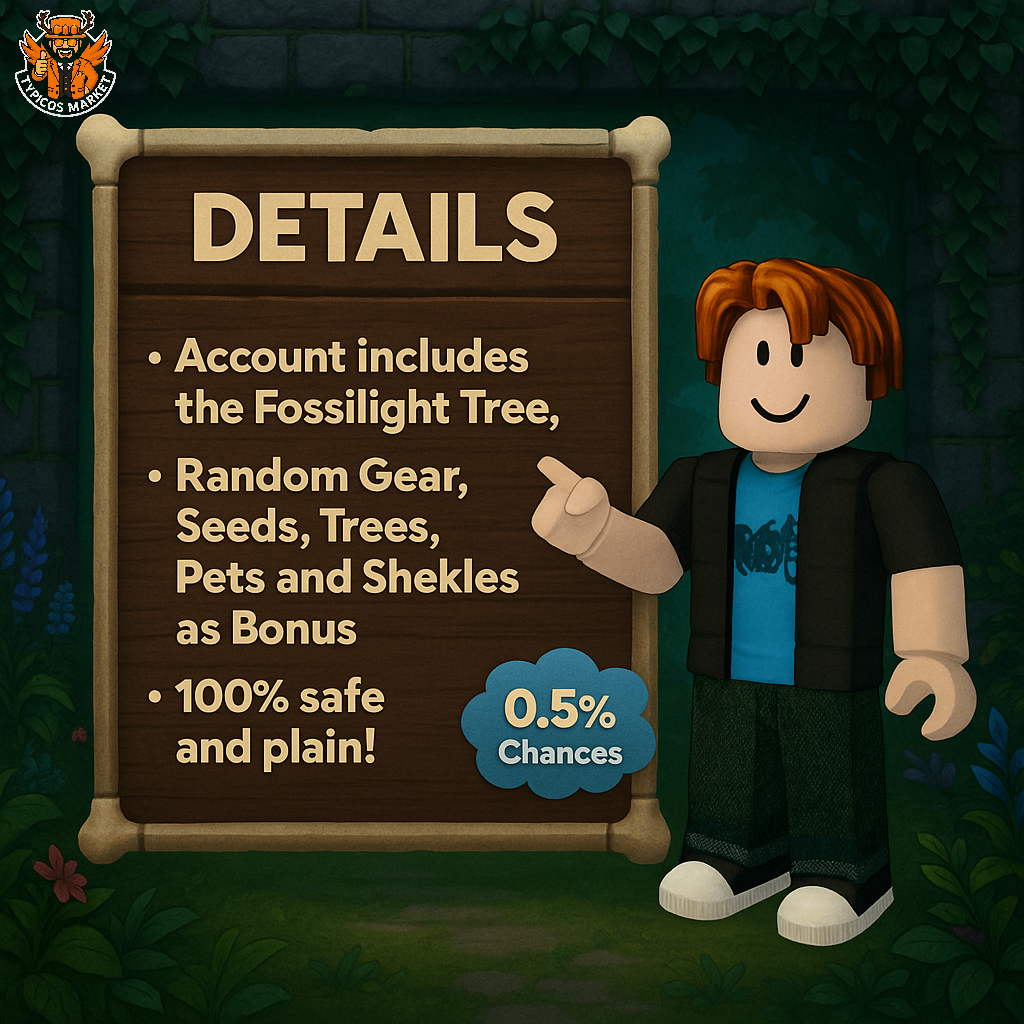 Fossilight Tree/Seed Account