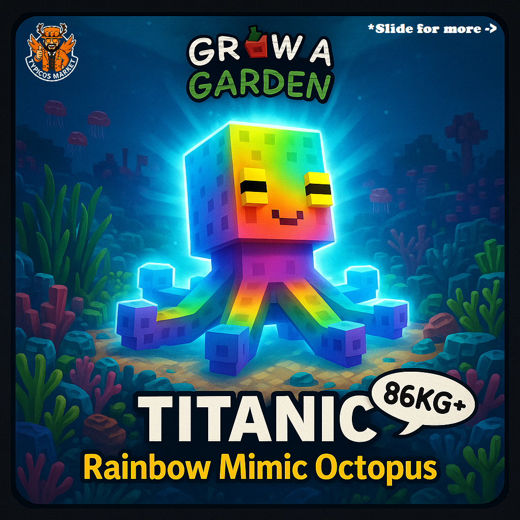 Titanic Rainbow Mimic Octopus
